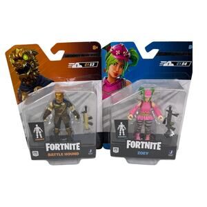 Fortnite Legendary Micro Series‎ 2.5" Zoey and Battle Hound Figure
